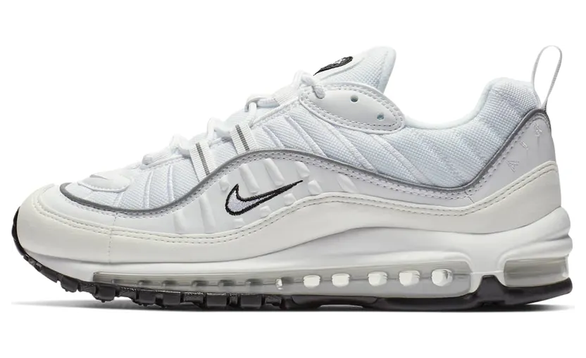 Nike Air Max 98 White Reflect Silver (W) (AH6799-103)