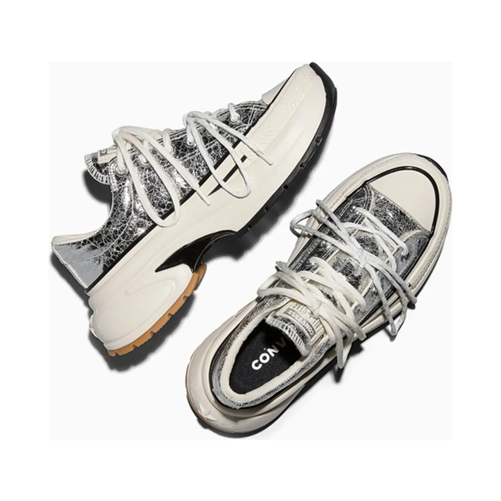 Converse Run Star Crush Distressed Patent Pure Silver Egret (A24282C)