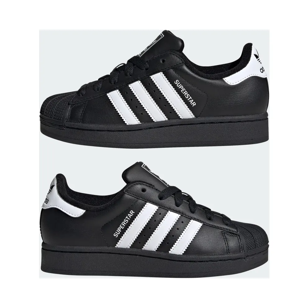 Adidas Superstar II Kids Core Black / Cloud White / Core Black (JH9977)