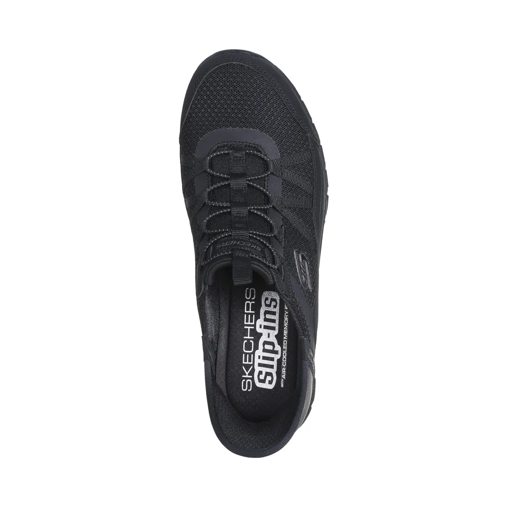 Skechers Slip-Ins Gratis Sport – Leisurely “Black” (104289BBK)