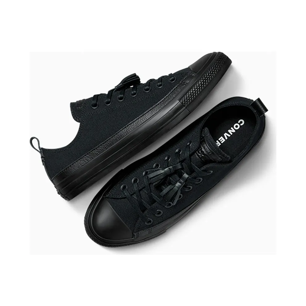 Converse Chuck Taylor All Star Crafted Canvas + Leather Low Top Black/Black/Black (A14437C)