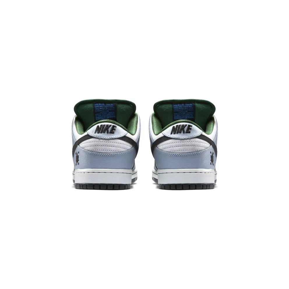 Nike Dunk SB Low Maple Leaf Central Park Dove Grey/Black-Gorge Green (313170-021)