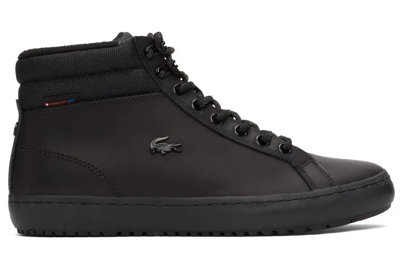 Lacoste Black Straightset Thermo Sneakers (42CMA0005)
