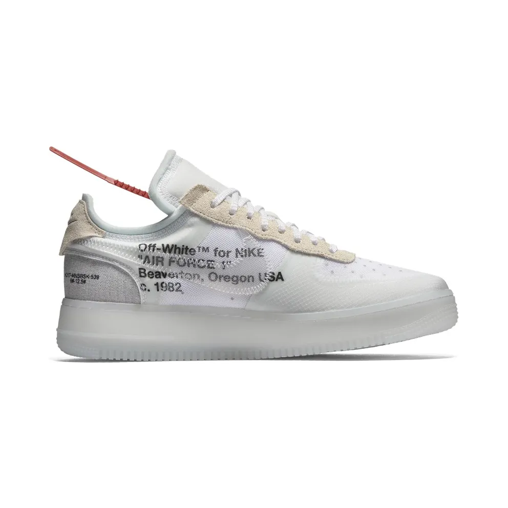 Nike Air Force 1 Low Off-White White/White-Sail (AO4606-100)
