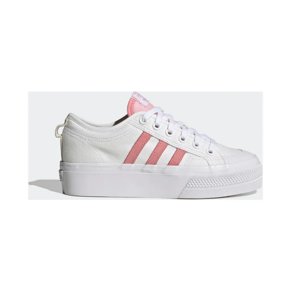 adidas Nizza Platform Schuh Cloud White / Super Pop / Core Black (FZ6188)