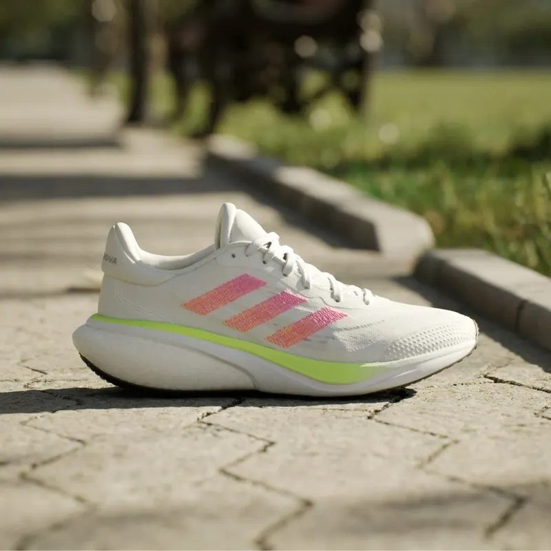 Adidas Supernova 3 Running Shoes Cloud White / Lucid Pink / Wonder Blue (HQ1805)