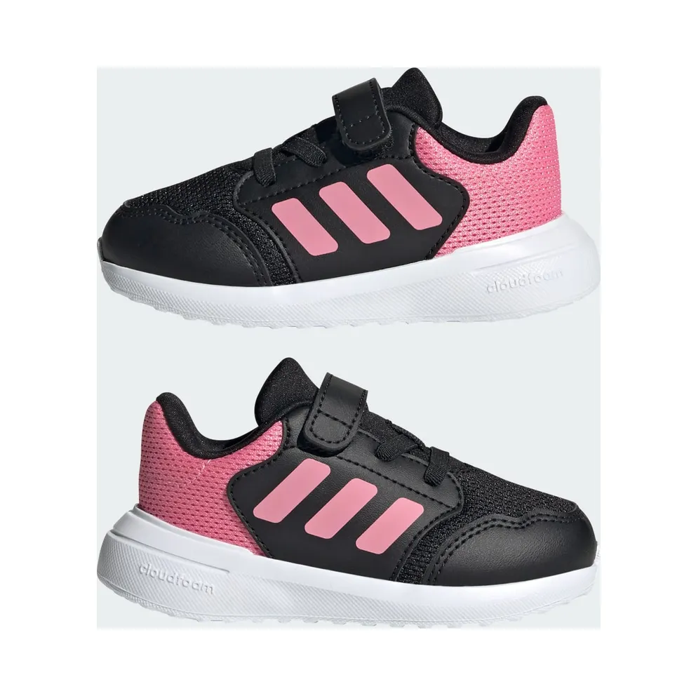 adidas Tensaur Run 3.0 Shoes Kids “Core Black / Bliss Pink / Cloud White” (IH7779)