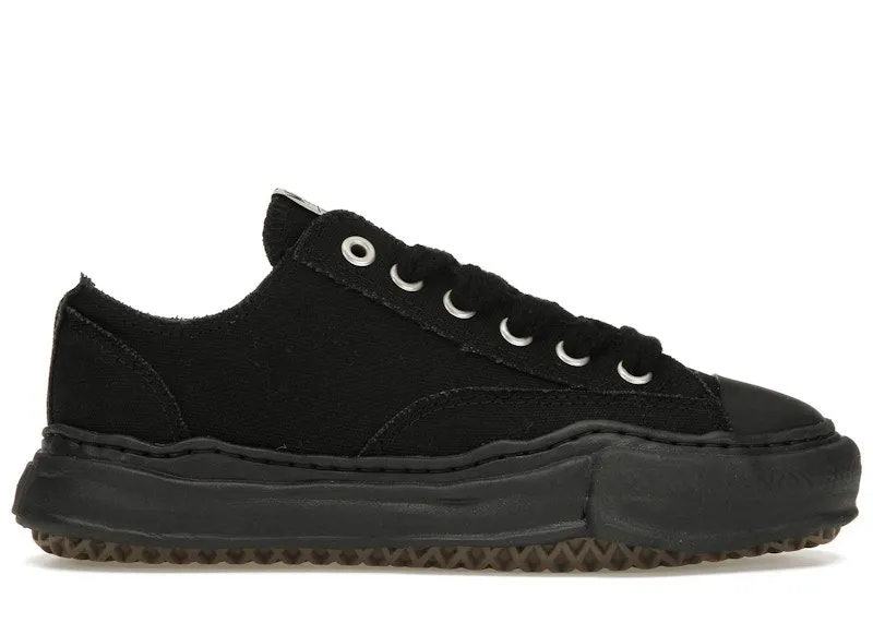 Maison Mihara Yasuhiro Peterson OG Sole Canvas Low Black (A01FW702-BLKBLK)