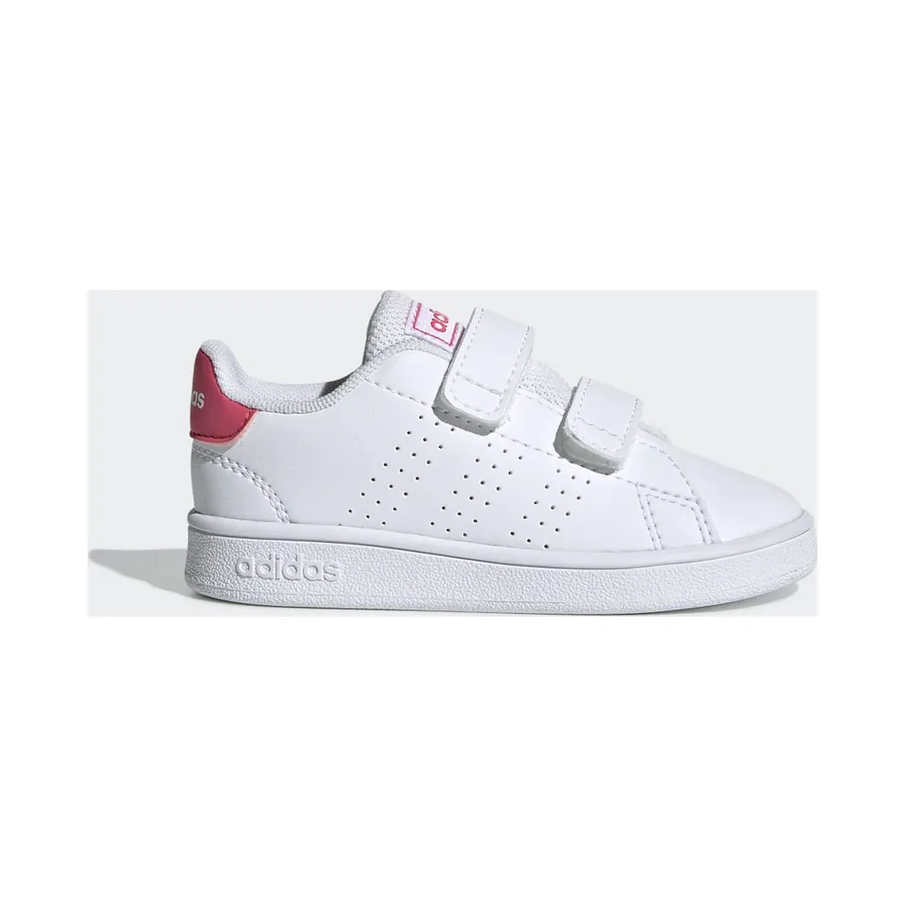 adidas Advantage Schuh Cloud White / Real Pink / Cloud White (EF0300)