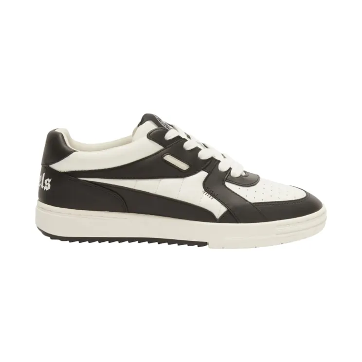 Palm Angels Palm University Black White (PMIA078E23LEA0010110)
