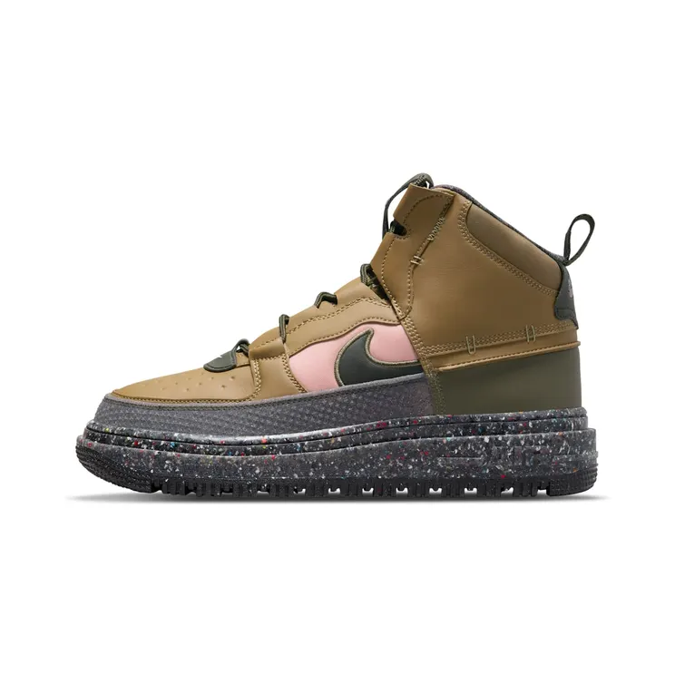 Nike Air Force 1 High Boot NN “Brown Kelp / Medium Olive / Pink Glaze / Sequoia” (DD0747-300)