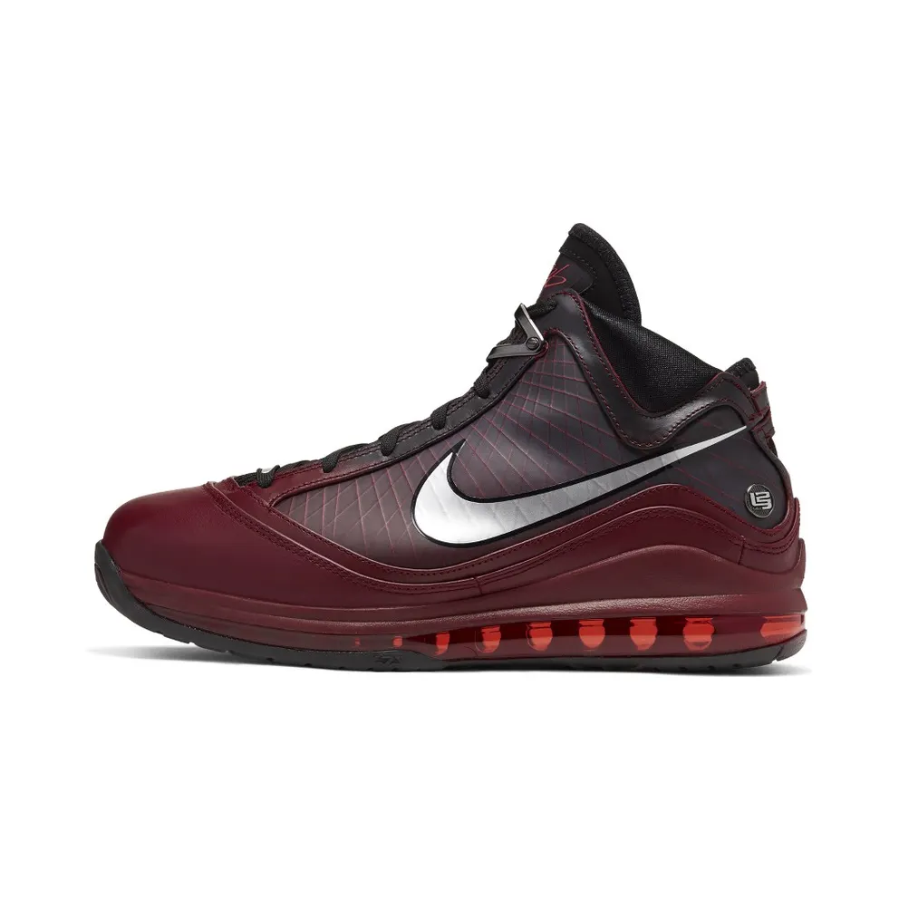 Nike LeBron 7 Christmas (2019) Team Red/Metallic Silver-Black-Hot Red (CU5133-600)