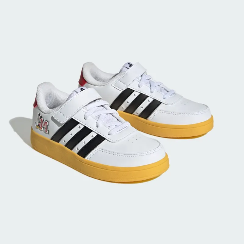 Adidas adidas Breaknet x Disney Mickey Mouse Kids Cloud White / Core Black / Bold Gold (IG7163)