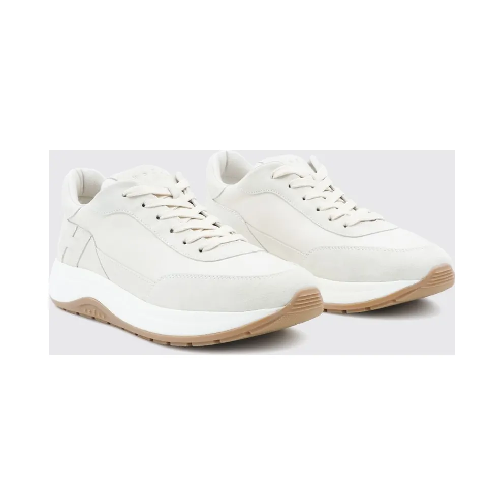 Hogan Hi-Light Smooth Leather and Suede with H Logo White (HXM7190GH50N91B013)