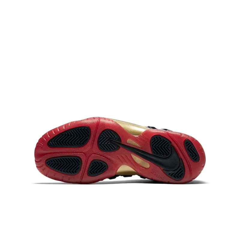 Nike Air Foamposite One Dracula (GS) Black/University Red-Metallic Gold (846077-003)