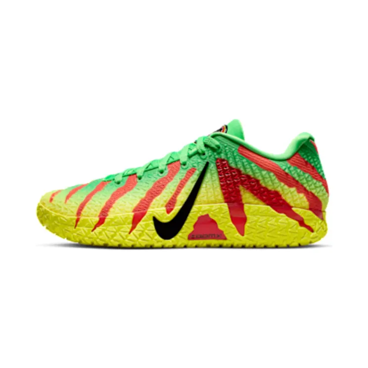 Nike Ja 3 Jurassic Park – Explorer “Green Spark / University Red / Dynamic Yellow / Black” (IU7240-300)