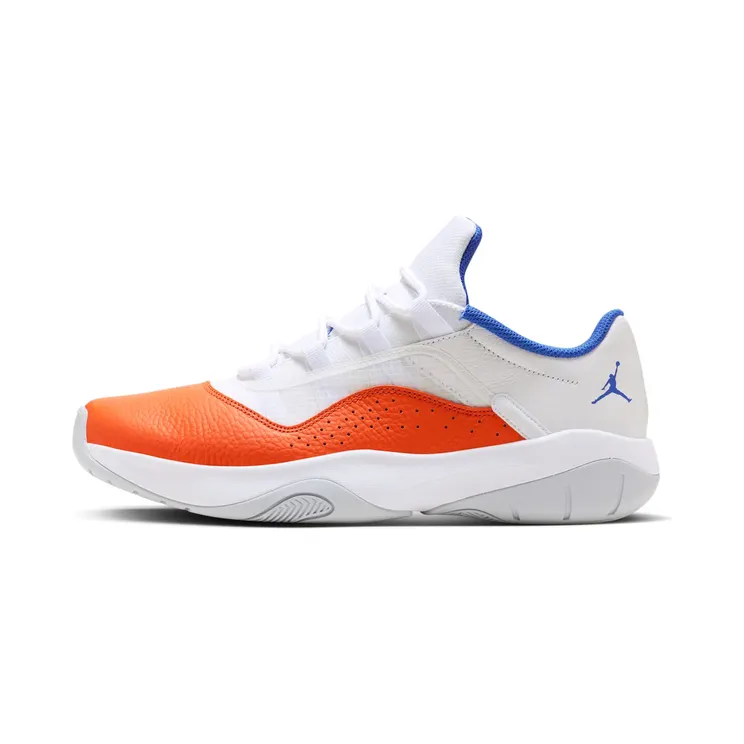 Jordan 11 CMFT Low White Safety Orange Hyper Royal (CW0784-108)