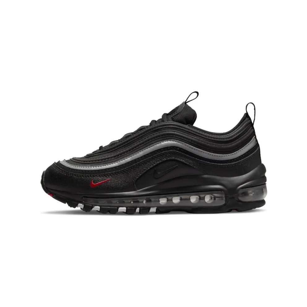 Nike Air Max 97 Black Silver Red (GS) (921522-028)