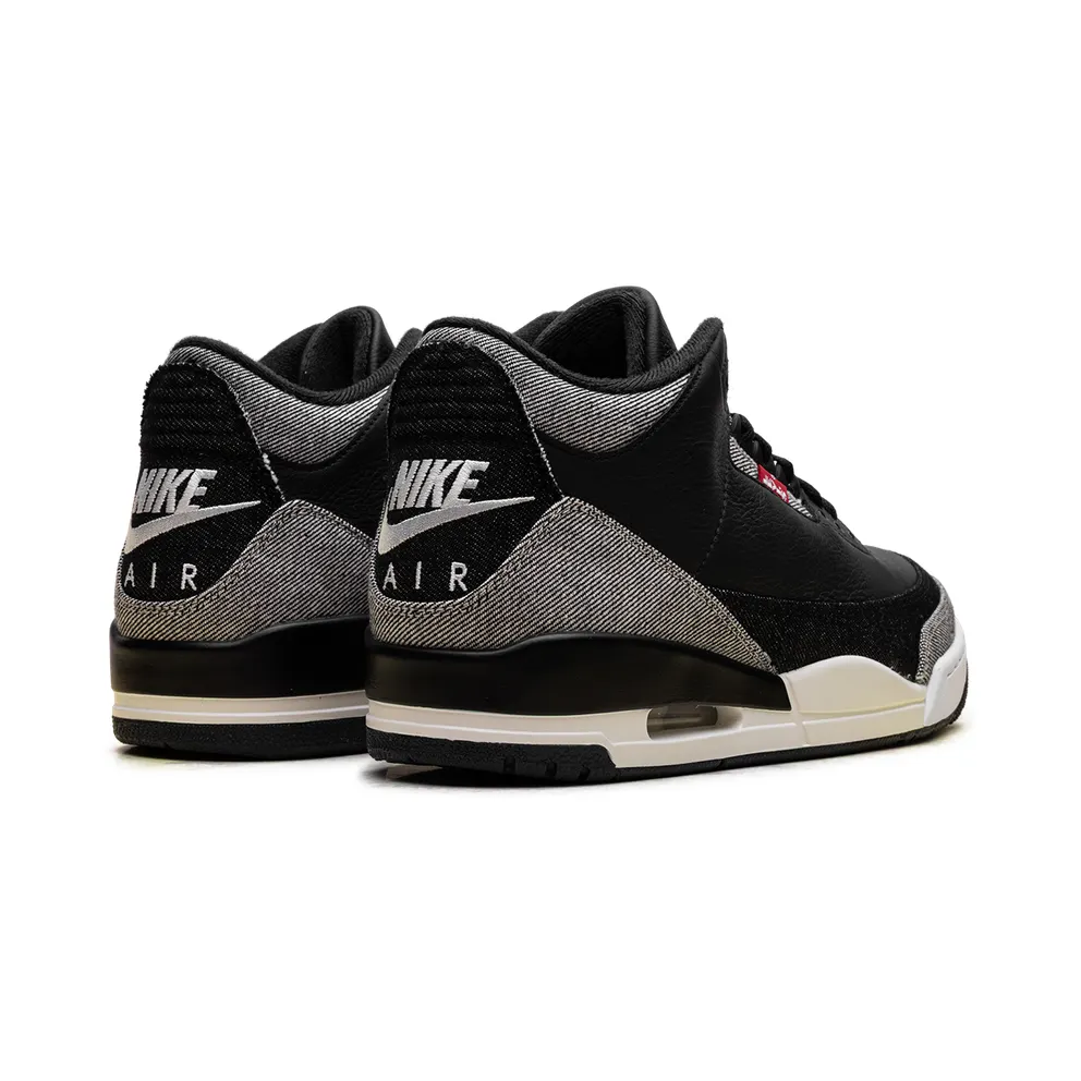 Air Jordan 3 “Levi’s – Black Denim” (IR0914-400)