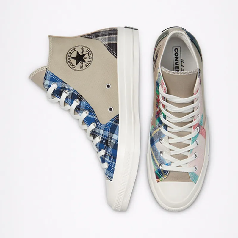 Converse Beyond Retro Patchwork Chuck 70 High Top Tan/black/egret (169834C)