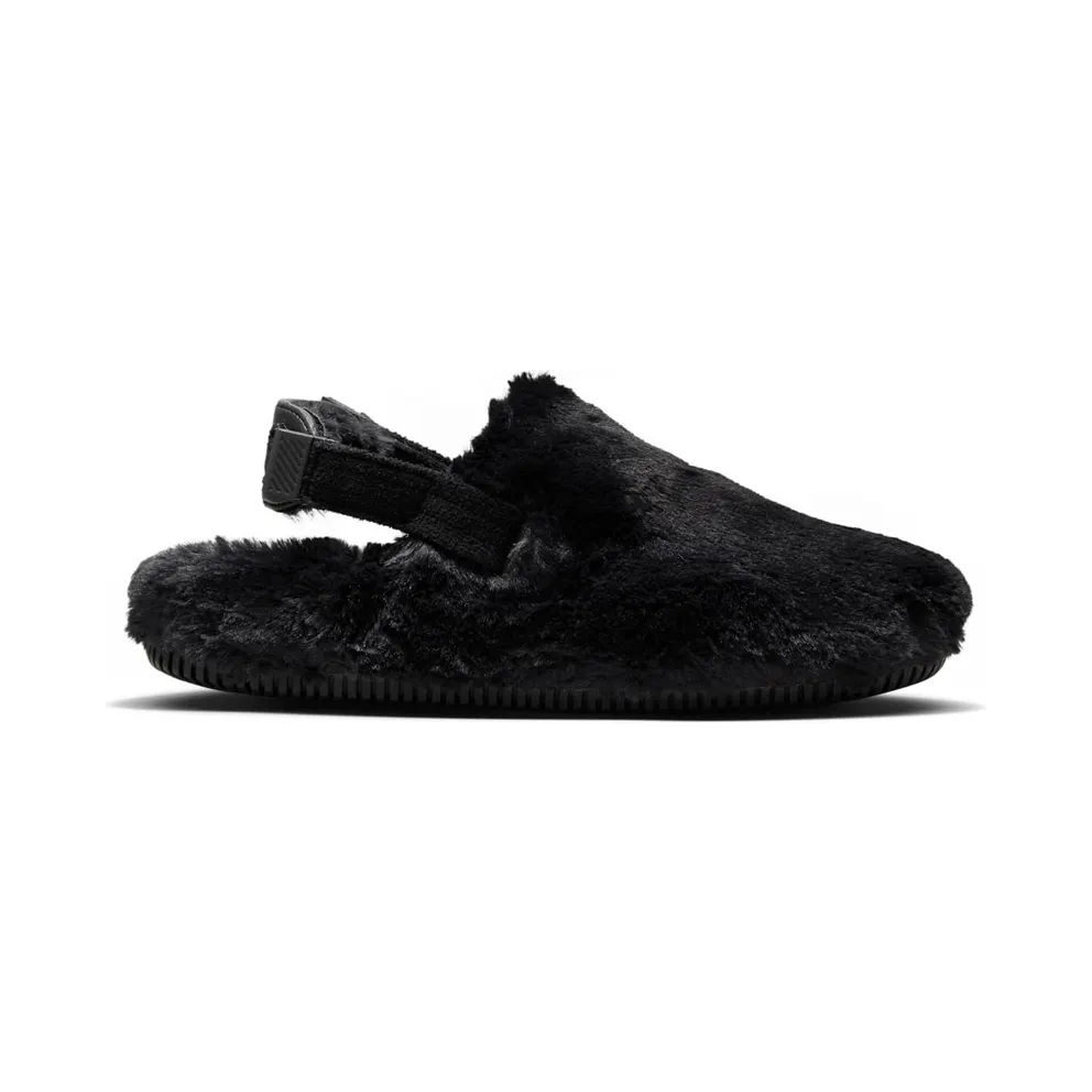 Nike Calm Mule Fur “Black” (FZ3119-001)