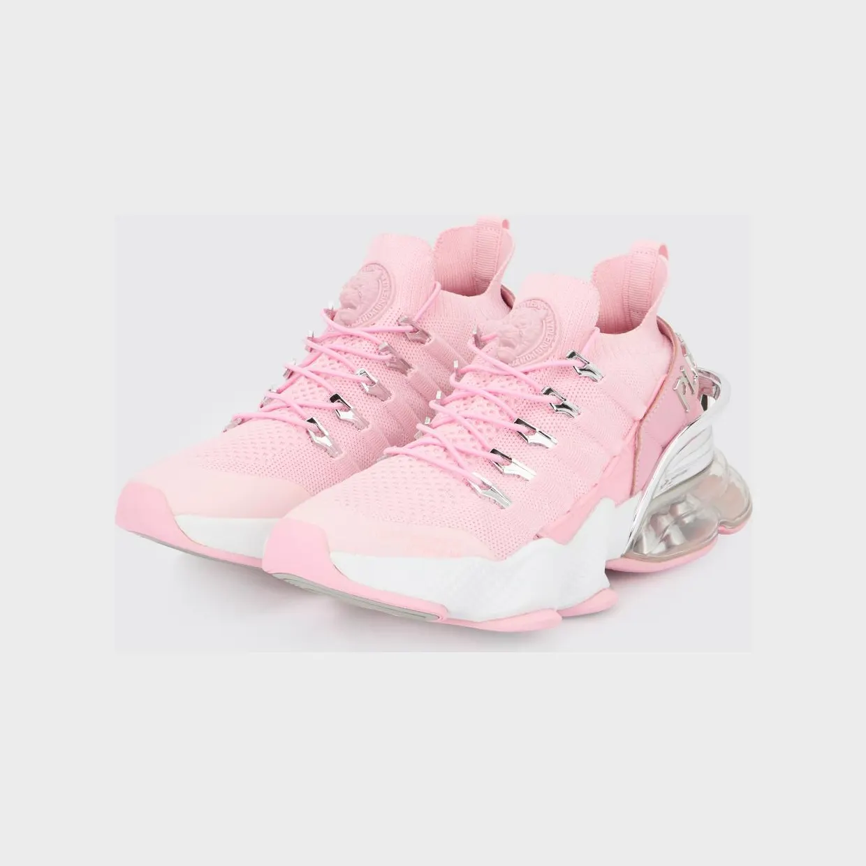 Plein Sport Mesh and Rubber Sneakers Fuchsia (SAESUSC0518STE003N03)