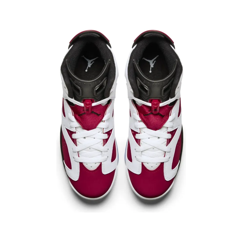 Jordan 6 Retro Carmine 2014 (GS) White/Carmine-Black (384665-160)