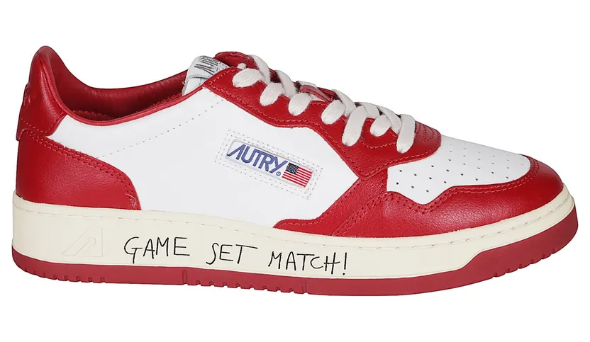 Autry Medalist Game Set Match White Red (AULM-BH07)