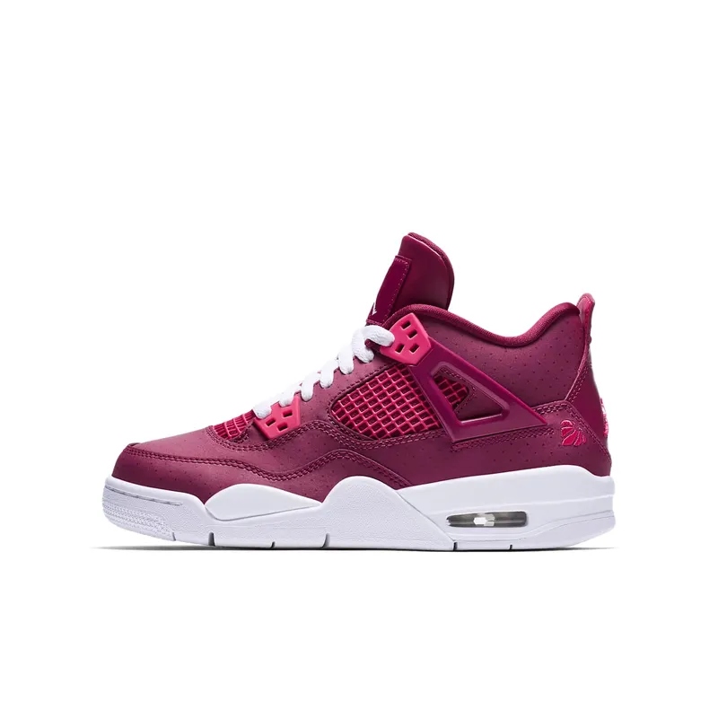 Jordan 4 Retro Valentine’s Day 2019 (GS) True Berry/Rush Pink-White (487724-661)