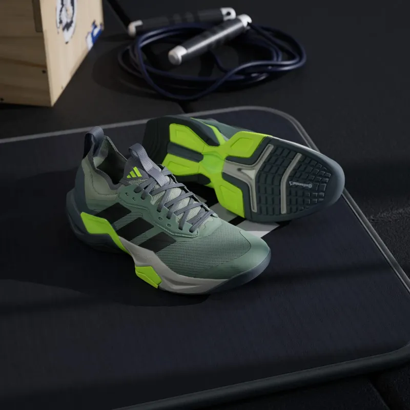 Adidas Rapidmove ADV 2 Silver Green / Core Black / Lucid Lemon (JH6167)