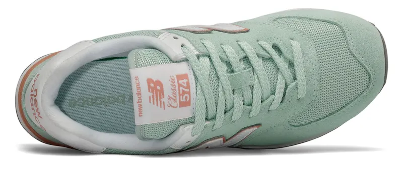 New Balance 574 Mint Orange (W) Mint/Orange (WL574ESE)