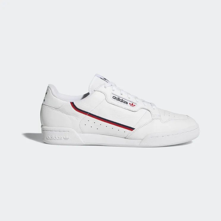 Adidas Continental 80 Rascal ‘Cloud White’ Cloud White/Scarlet/Collegiate Navy (B41674)