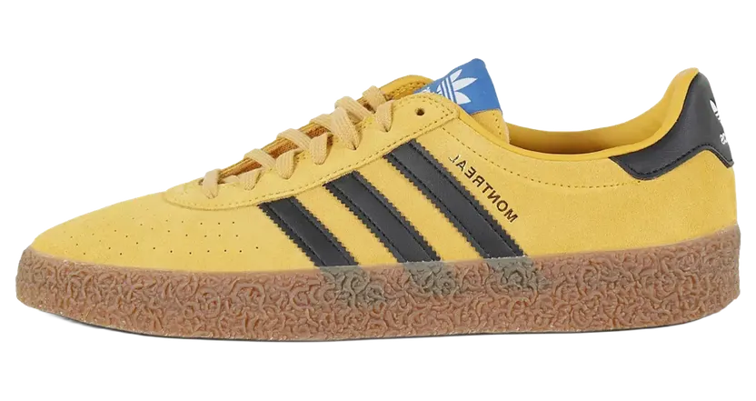 Adidas Montreal “Crew Yellow Core Black Gum” (JS1332)