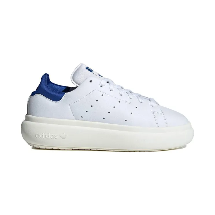 adidas Stan Smith Platform White Royal Blue (IE0451)