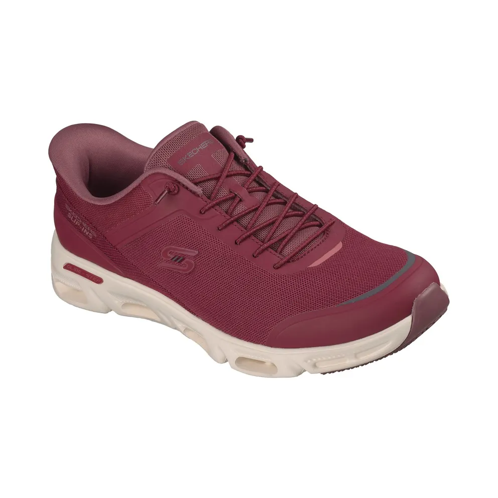 Skechers Slip-ins: Glide-Step Gratify “Everyday Bliss Sneaker Dark Red” (104616DKRD)