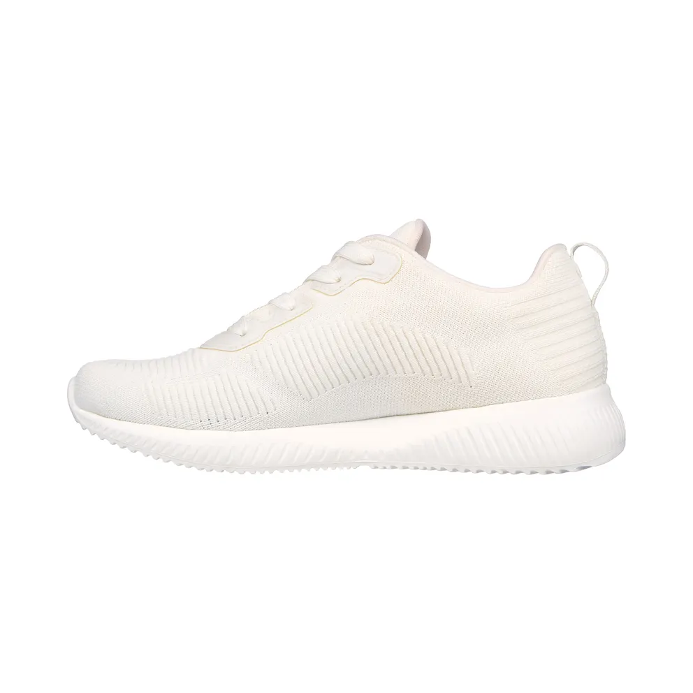 Skechers BOBS Sport Squad – Tough Talk – White – “White” (32504 WHT)