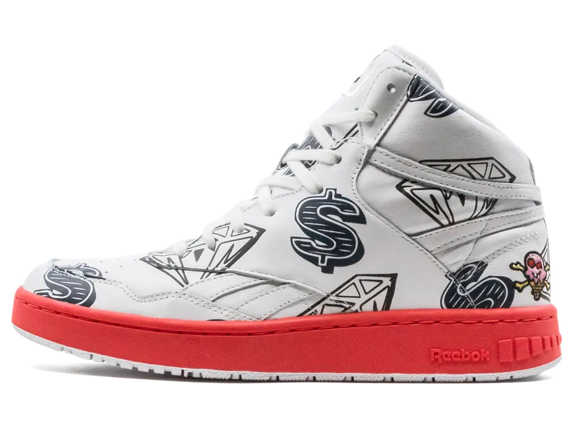 Reebok BB4600 BBC Ice Cream White/Poppy Red-Collegiate Navy (Other Brands Other)