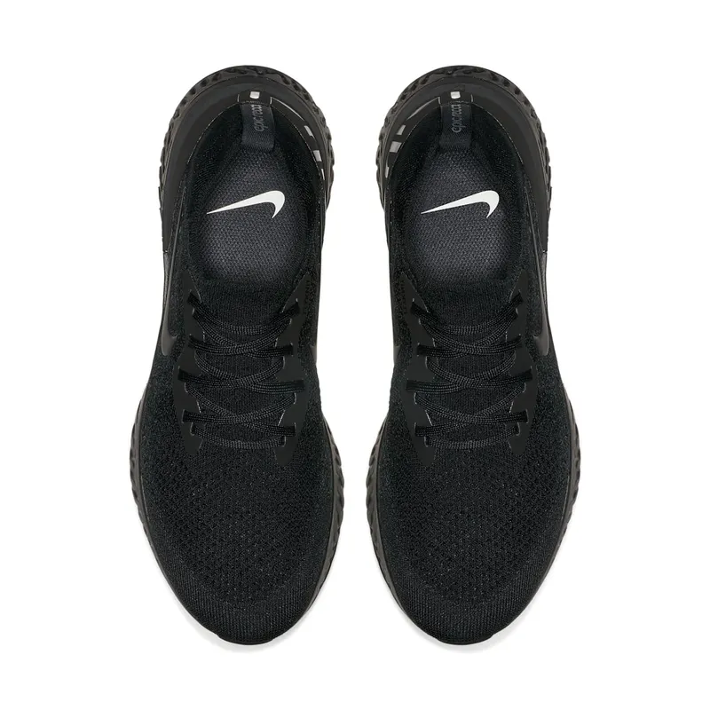 Nike Epic React Flyknit Triple Black Black/Black-Black (AQ0067-003)