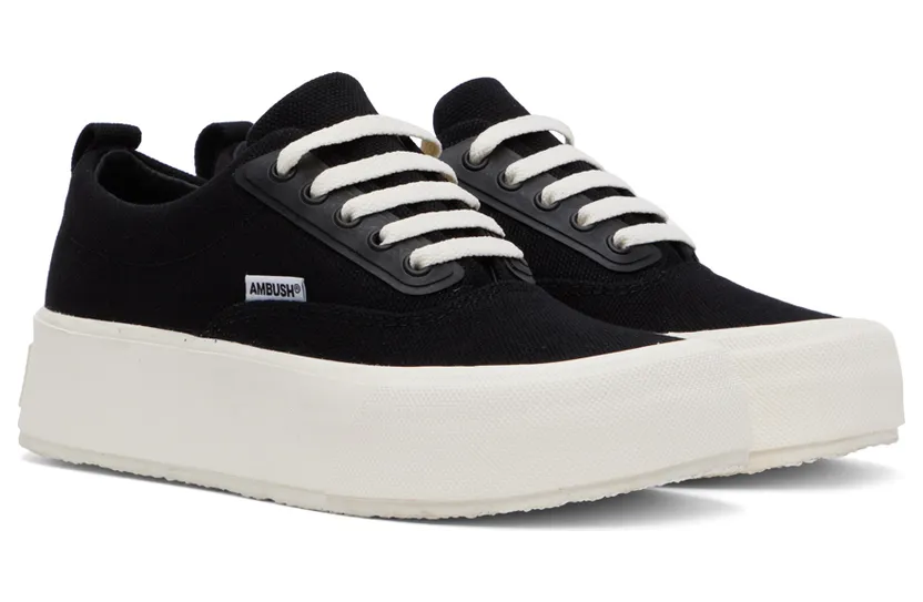 AMBUSH Low Vulcanized “Black” (BWIA005F22FAB0011001) (4)