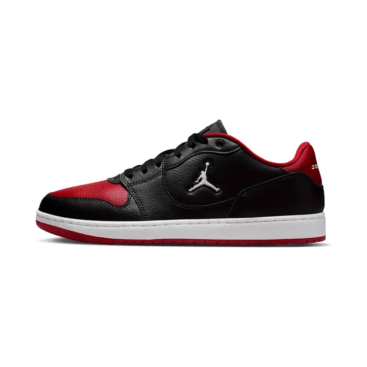 Nike Jordan Court Connect “Black / Gym Red / White” (IQ5698-003)
