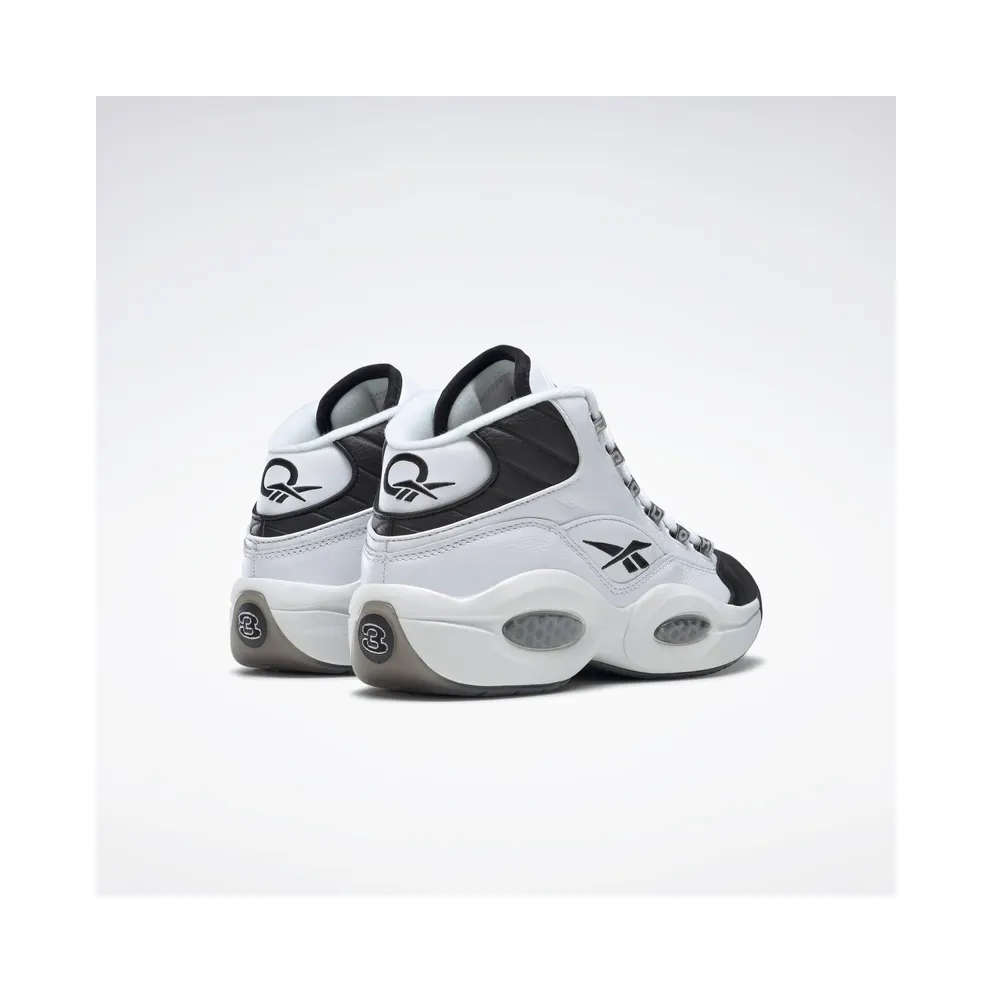Reebok Question Mid Shoes Black / Cloud White / Cloud White