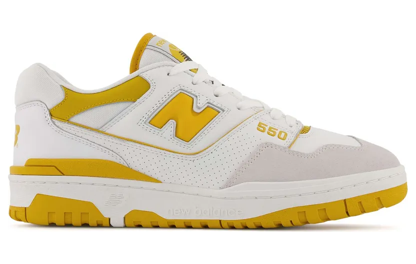 New Balance 550 Sea Salt Varsity Gold (2021) (BB550LA1)