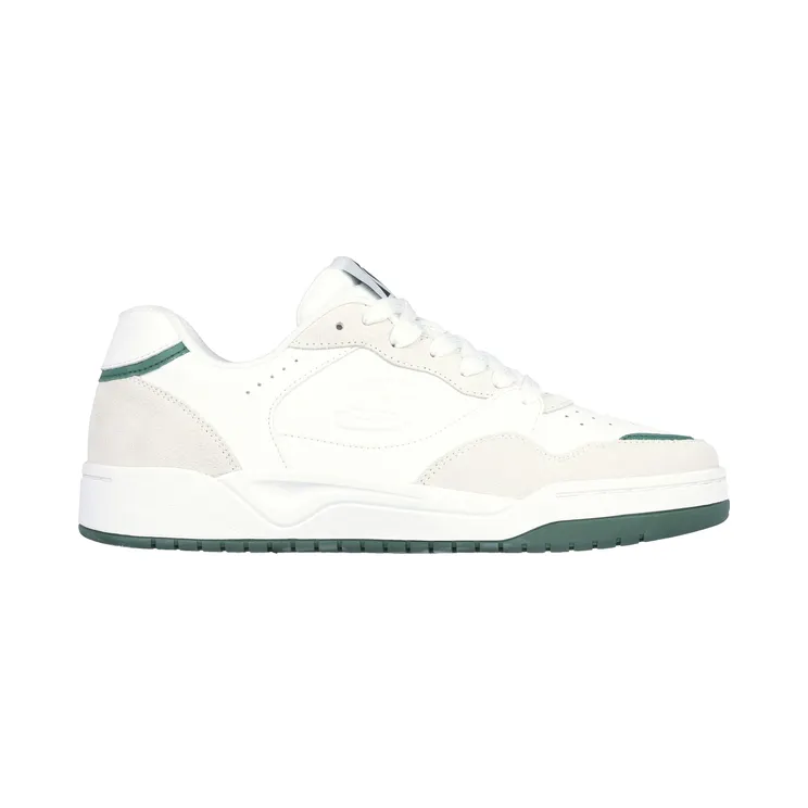 Skechers Koopa Court Volley Low Varsity “White / Groente (183241 Wgrn)” (183241WGRN)