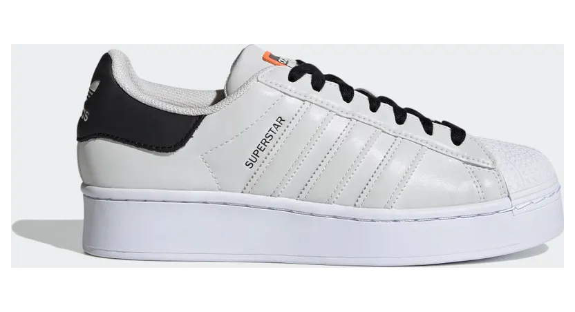 adidas Superstar Bold Schuh Grey One / Cloud White / Core Black (FW3574)