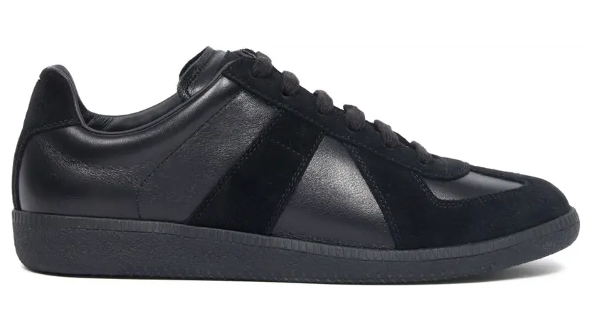 Maison Margiela Replica low-top leren sneakers – Zwart (S58WS0109P1897)