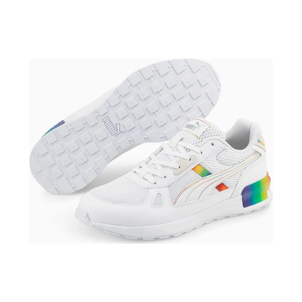 Puma Graviton Pro Rainbow Hues White/Blue/Red (383840-02)