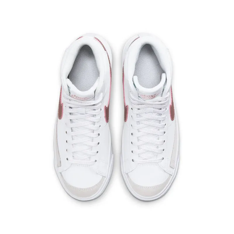 Nike Blazer Mid 77 White Pink Glaze (GS) (DA4086-105)