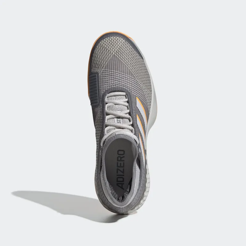 adidas Adizero Ubersonic 3 Grey Three Grey Three/Grey One/Flash Orange (EF1153)