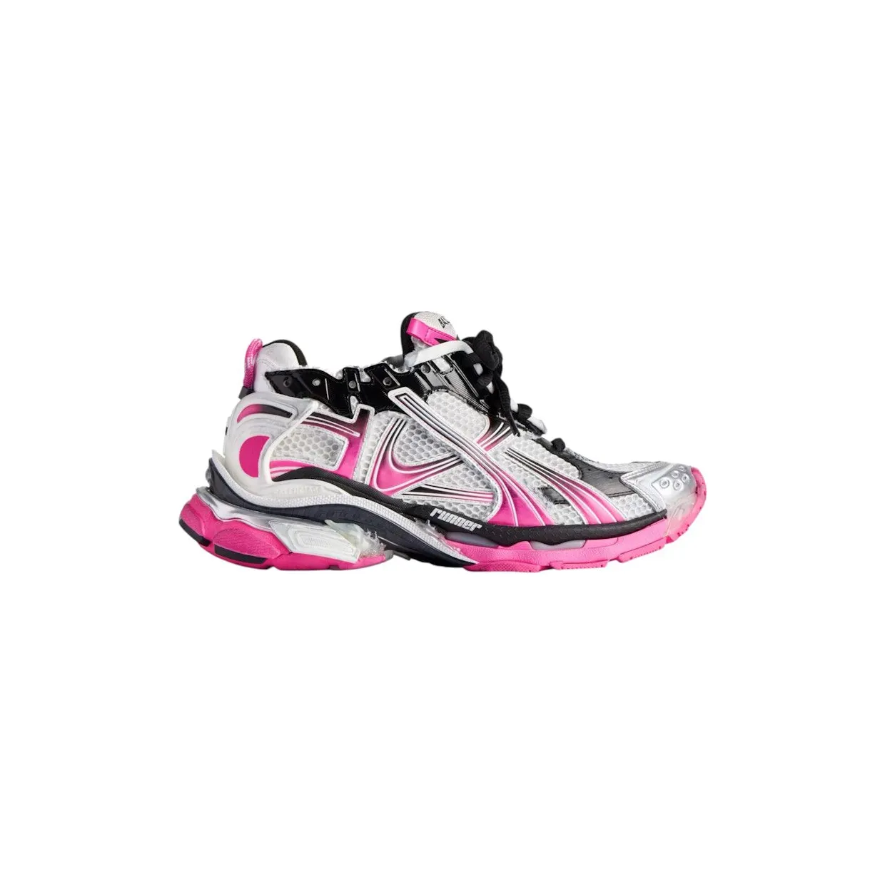 Balenciaga Runner White Pink Black (772767 WRUNG 9155)