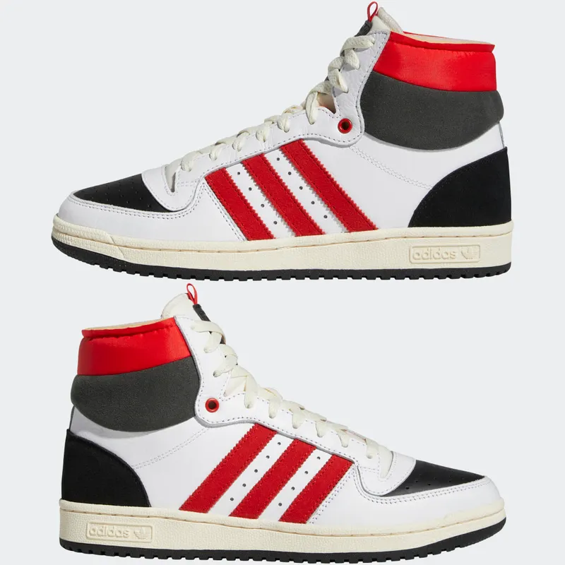 Adidas Top Ten RB Cloud White / Core Black / Vivid Red (GV6628)